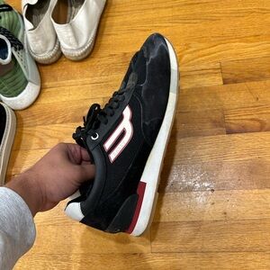 Bally Black and Red Men's Sneakers